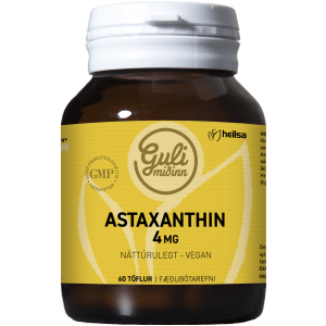 Guli miðinn astaxanthin 4 mg