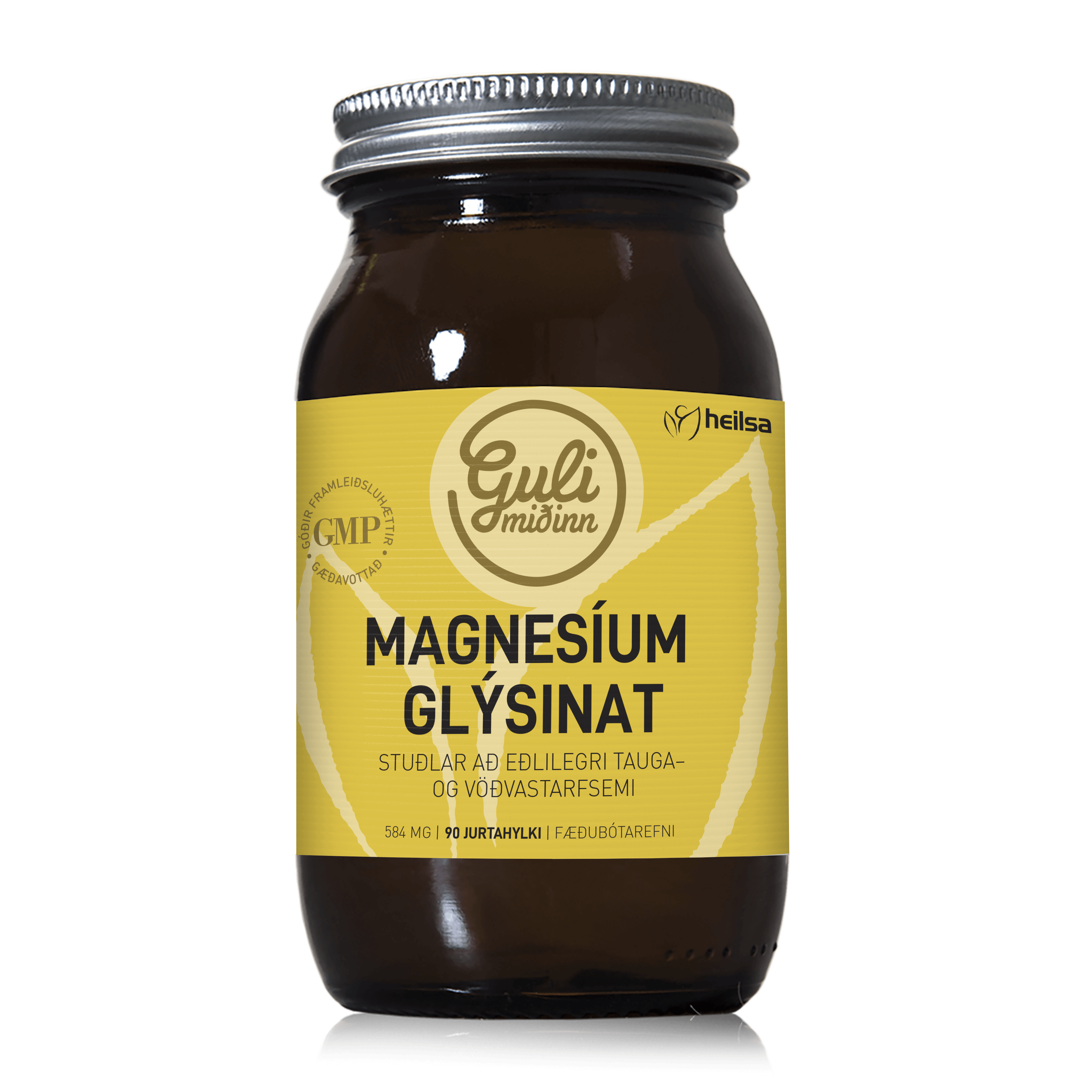 Magnesíum Glýsinat 90 jurtahylki